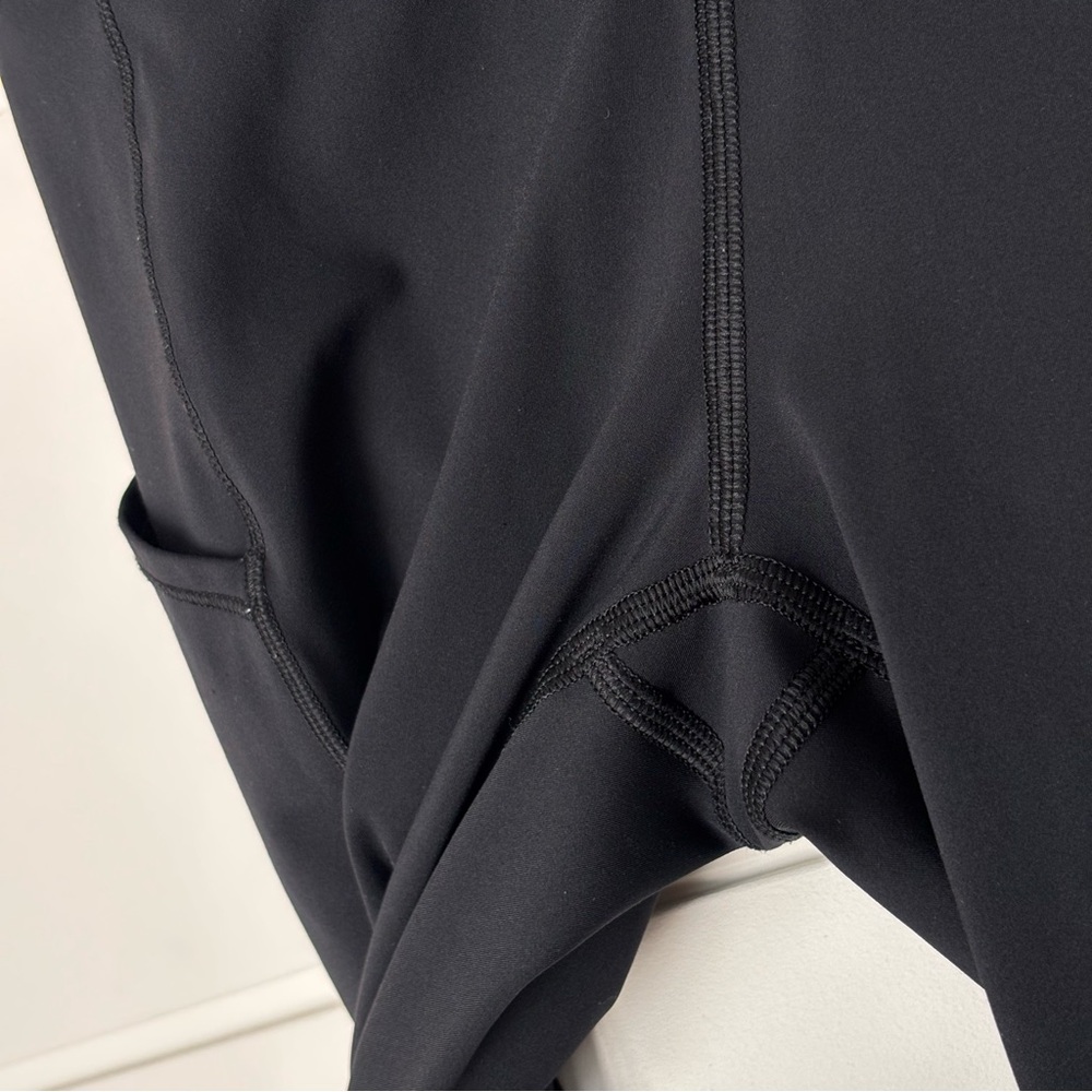 Lululemon Athletica Fast & Free Crop (19") Black Running Leggings Women's Size 6 - Picture 9 of 13
